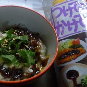 『つけてみそ・かけてみそ』の大葉ごまチーズご飯